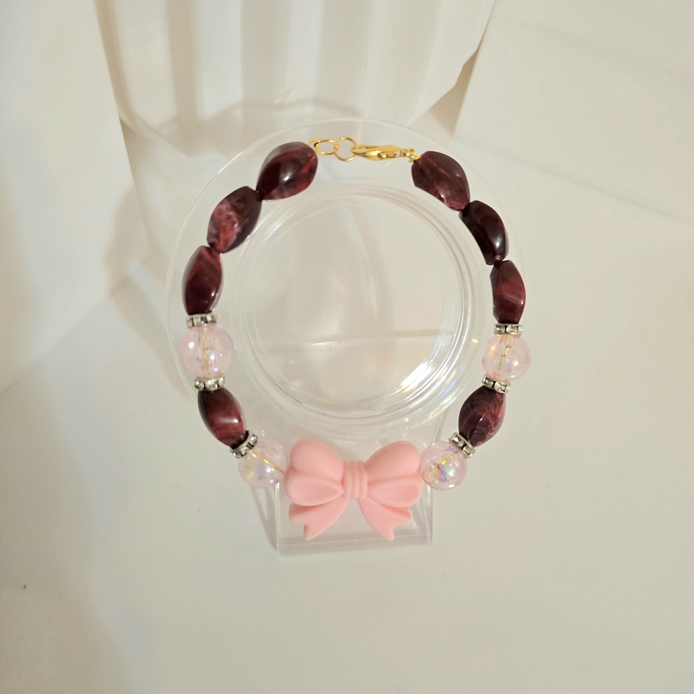 Pink and Purple Bracelet